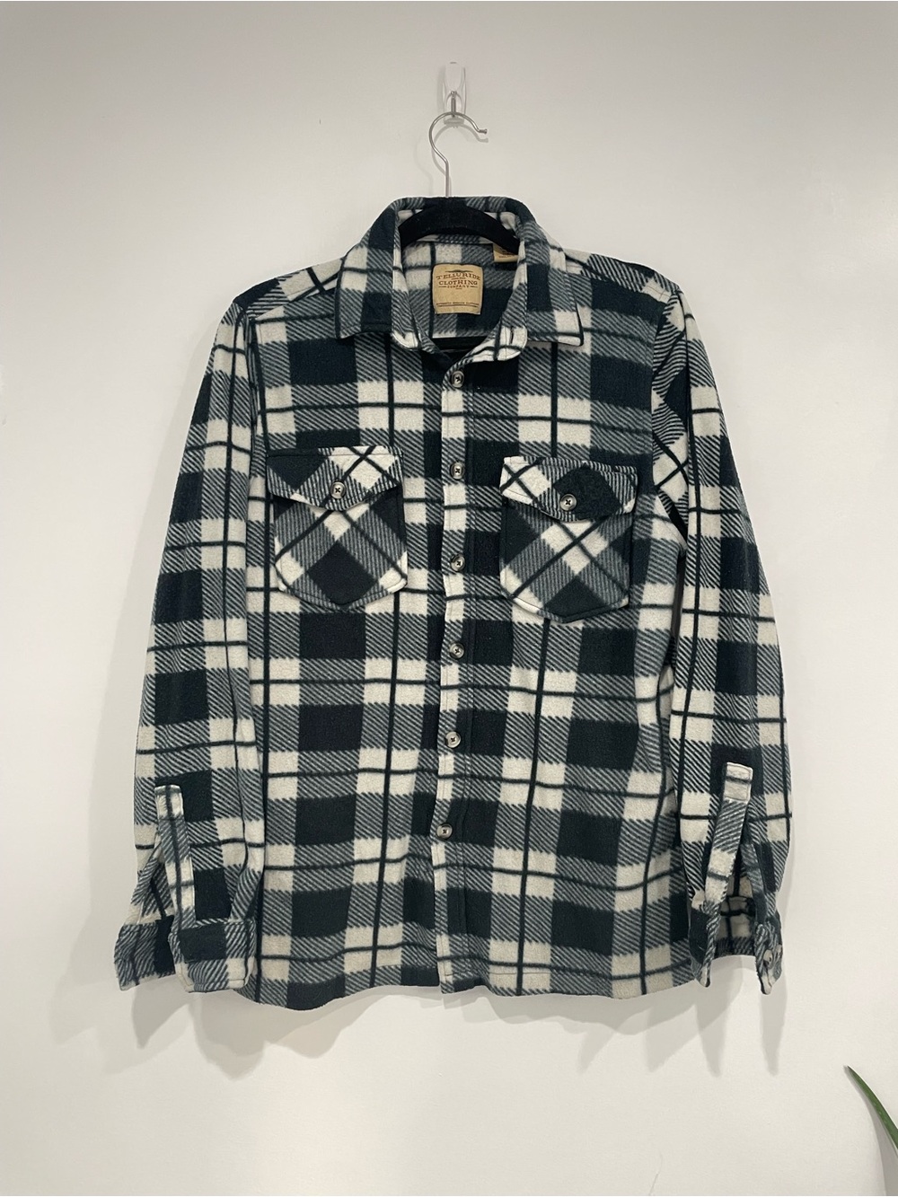Warm Fuzzy Flannel Shirt Jacket